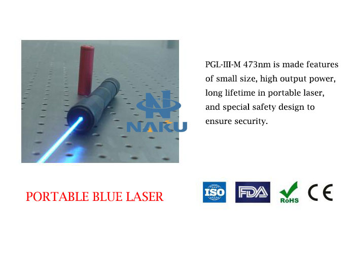 473nm Portable Blue Laser 1~50mW